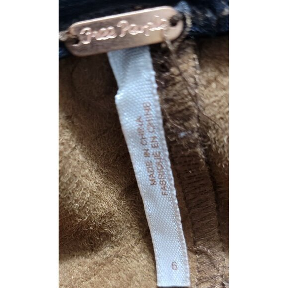 Free People Womens Brown Never Let Go Faux Leather Brown Pull On Pants‎ Size 6 - Picture 5 of 13